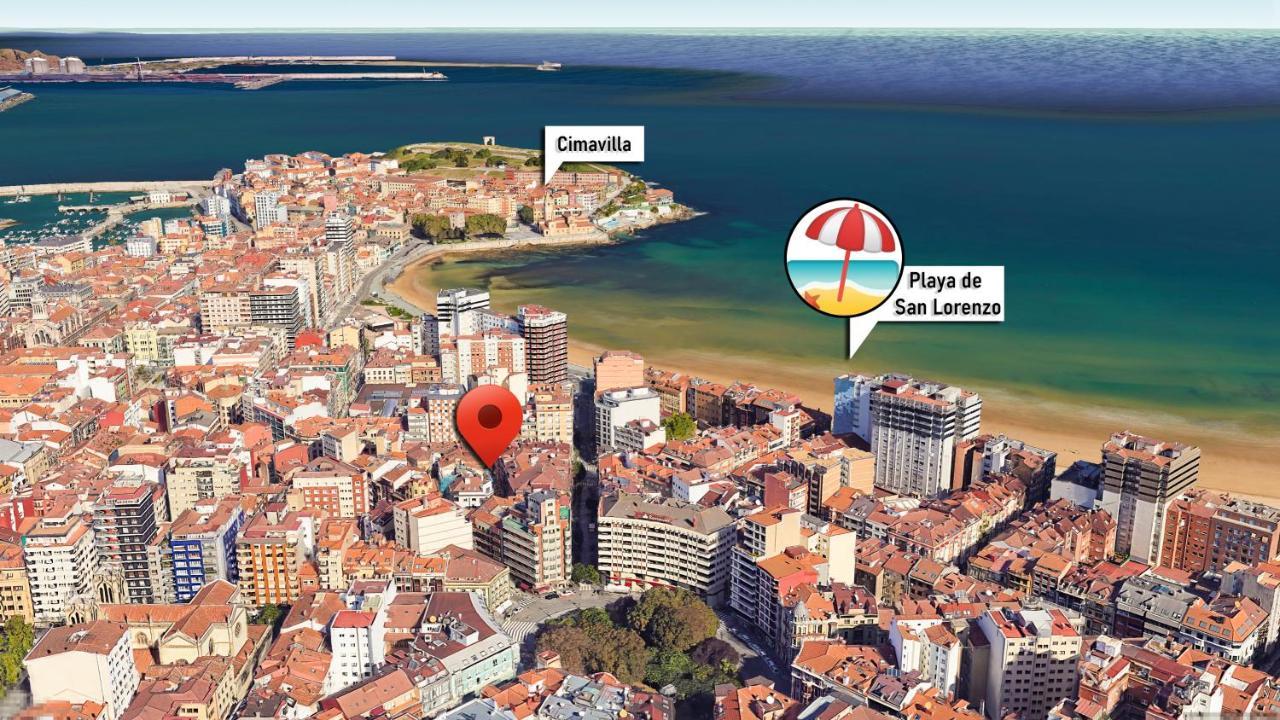 Apartamentos La Gringa Centro Gijon II Obra Nueva Con Posibilidad De Parking エクステリア 写真